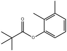 Propanoic acid, 2,2-dimethyl-, 2,3-dimethylphenyl ester Structural