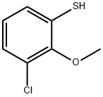 Benzenethiol, 3-chloro-2-methoxy- Structural