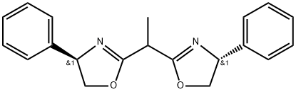 Oxazole, 2,2'-ethylidenebis[4,5-dihydro-4-phenyl-, (4R,4'R)- Structural