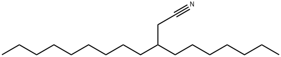 Dodecanenitrile, 3-heptyl- Structural