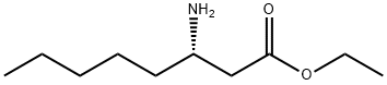 Octanoic acid, 3-amino-, ethyl ester, (3S)- Structural