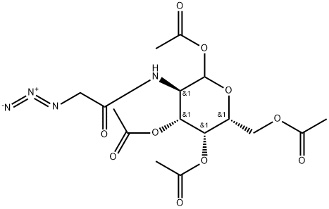 N-azidoacetylgalactosamine-tetraacylated (Ac4GaINAz) Structural