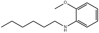 Benzenamine, N-hexyl-2-methoxy- Structural