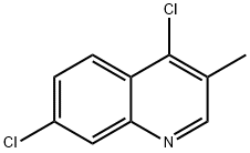 Quinoline, 4,7-dichloro-3-methyl- Structural