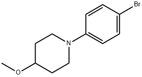 Piperidine, 1-(4-bromophenyl)-4-methoxy- Structural