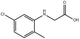 N-(5-chloro-2-methylphenyl)glycine Structural