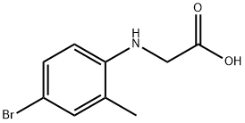 Glycine, N-(4-bromo-2-methylphenyl)- Structural