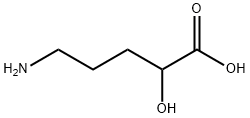 Pentanoic acid, 5-amino-2-hydroxy- Structural