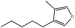 Furan, 3-methyl-4-pentyl- Structural