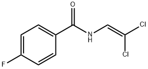 N-(2,2-dichloroethenyl)-4-fluorobenzamide Structural