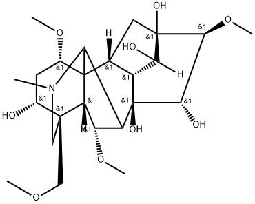 Mesaconine Structural