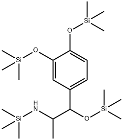 Silanamine, N-[2-[3,4-bis[(trimethylsilyl)oxy]phenyl]-1-methyl-2-[(trimethylsilyl)oxy]ethyl]-1,1,1-trimethyl- Structural