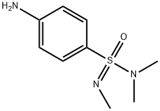 Benzenesulfonimidamide, 4-amino-N,N,N'-trimethyl- Structural