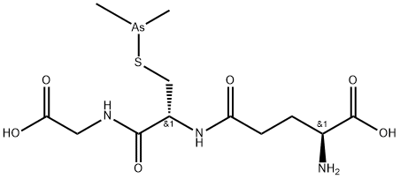 Glycine, L-γ-glutaMyl-S-(diMethylarsino)-L-cysteinyl- Structural