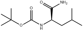 Boc-D-Leu-NH2 Structural