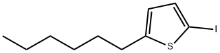 Thiophene, 2-hexyl-5-iodo- Structural
