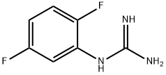 Guanidine, N-(2,5-difluorophenyl)- Structural