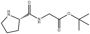 Glycine, L-prolyl-, 1,1-dimethylethyl ester Structural