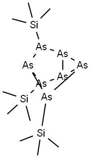 Heptaarsatricyclo[2.2.1.02,6]heptane, 3,5,7-tris(trimethylsilyl)- Structural