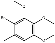 Benzene, 2-bromo-3,4,5-trimethoxy-1-methyl- Structural