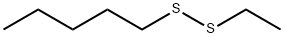 Disulfide, ethyl pentyl Structural