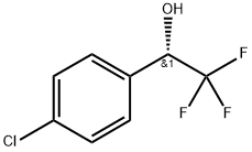 (+/-)-2,2,2-trifluoro-1-(4-chlorophenyl)ethanol Structural