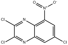 Quinoxaline, 2,3,7-trichloro-5-nitro- Structural