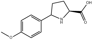 Proline, 5-(4-methoxyphenyl)- Structural