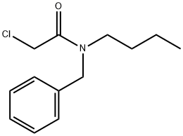 Acetamide, N-butyl-2-chloro-N-(phenylmethyl)- Structural