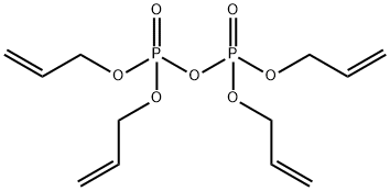 Diphosphoric acid, tetra-2-propen-1-yl ester Structural