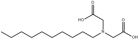 Glycine, N-(carboxymethyl)-N-decyl- Structural