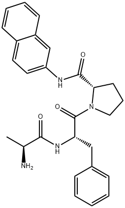 H-Ala-Phe-Pro-βNA · HCl Structural