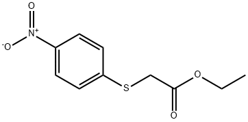 Ethyl 2-(4-nitrophenylthio)acetate Structural