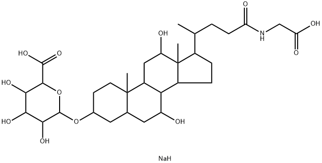 Glycocholic Acid 3-O-β-Glucuronide Disodium Salt Structural