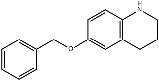 Quinoline, 1,2,3,4-tetrahydro-6-(phenylmethoxy)- Structural