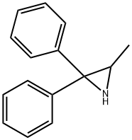 Aziridine, 3-methyl-2,2-diphenyl- Structural