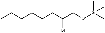 Silane, [(2-bromooctyl)oxy]trimethyl- Structural