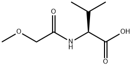 Valine, N-(methoxyacetyl)- (9CI) Structural