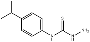 Hydrazinecarbothioamide, N-[4-(1-methylethyl)phenyl]- Structural