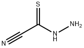 Acetonitrile, hydrazinothioxo- (9CI) Structural
