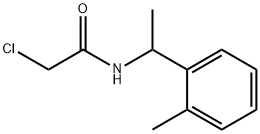 Acetamide, 2-chloro-N-[1-(2-methylphenyl)ethyl]- Structural
