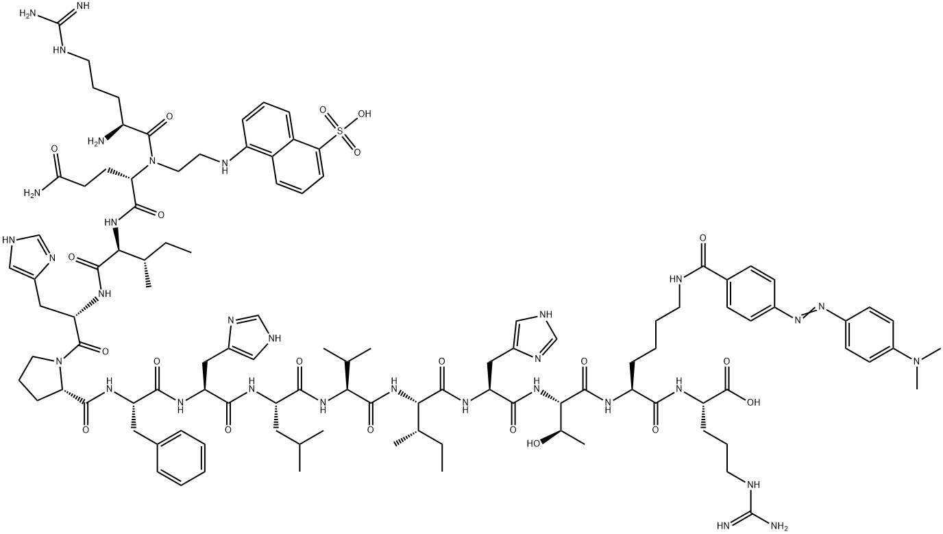 Renin Substrate 1 trifluoroacetate salt Structural