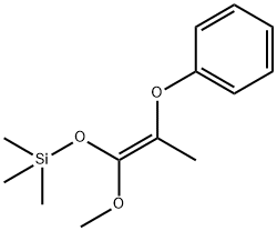 Silane, [(1-methoxy-2-phenoxy-1-propenyl)oxy]trimethyl-, (Z)- (9CI) Structural