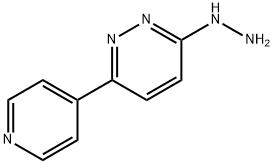 Pyridazine, 3-hydrazinyl-6-(4-pyridinyl)- Structural