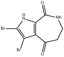 Pyrrolo[2,3-c]azepine-4,8(1H,5H)-dione, 2,3-dibromo-6,7-dihydro- Structural