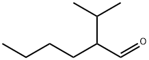 Hexanal, 2-(1-methylethyl)- Structural