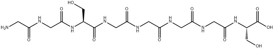 L-Serine, glycylglycyl-L-serylglycylglycylglycylglycyl- Structural