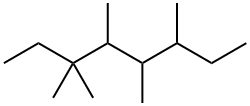 Octane, 3,3,4,5,6-pentamethyl- Structural