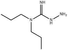 Hydrazinecarboximidamide, N,N-dipropyl- Structural