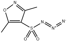 dimethyl-1,2-oxazole-4-sulfonyl azide Structural